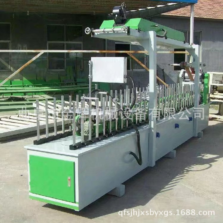 厂家直销PUR热熔胶包覆机 护墙板包覆机 木塑地板包覆机