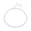 Fashionable accessory, necklace handmade from pearl, European style, simple and elegant design