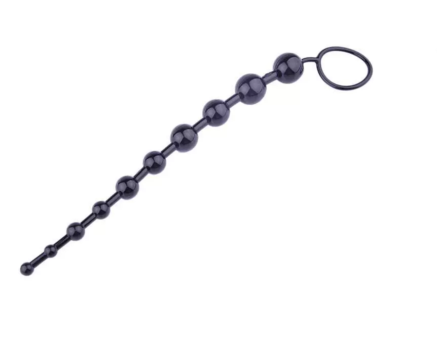 Yuechao backyard pull beaded anal plug 10 beads color backyard pull bead flirting supplies adult sex supplies wholesale