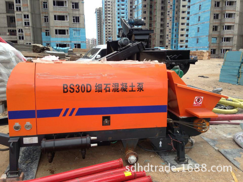 30方细石混凝土输送泵BS30细石混凝土泵 柴油电动细石泵 砂浆泵