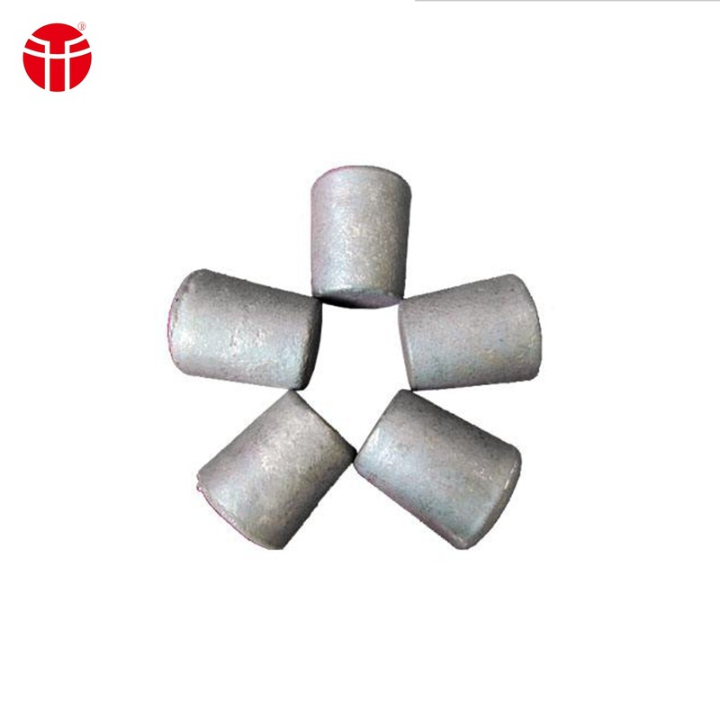 研磨硅砂用低铬合金铸铁钢锻25*30mm