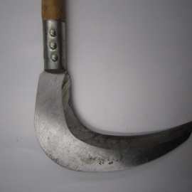 销售独一刀牌镰刀砍镰刀 杨槐木把镰刀割草刀弯刀玉米收割批发