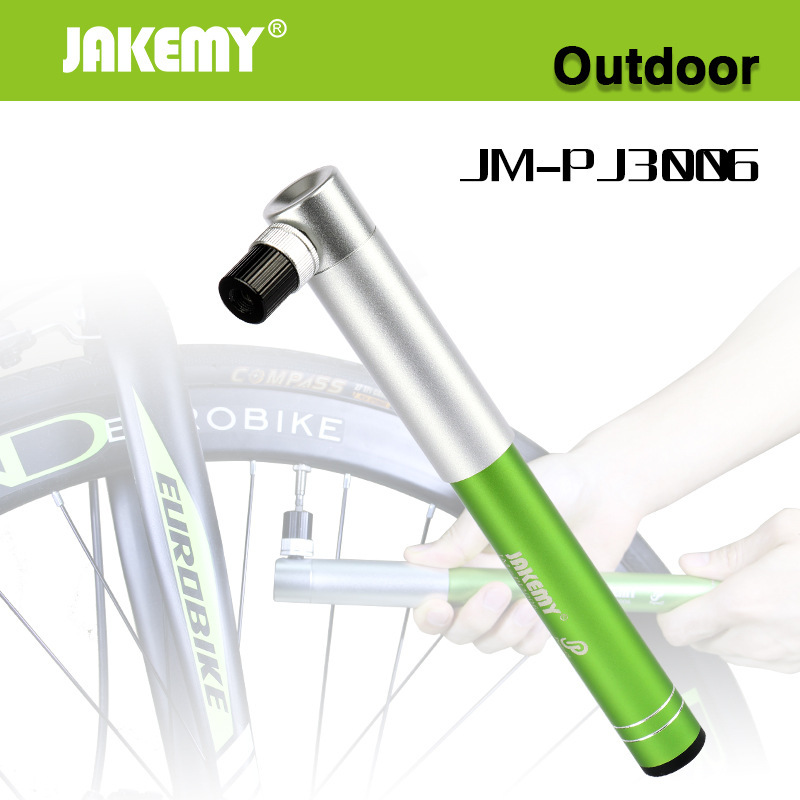 杰科美JM-PJ3006 双向高压打气筒 自行车户外工具便携式维修工具