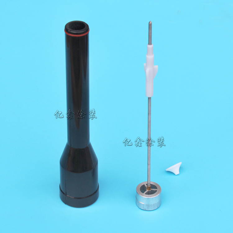 KCI喷枪加长杆 静电粉末喷枪加长放电针金属铝合金耐用款喷涂配件