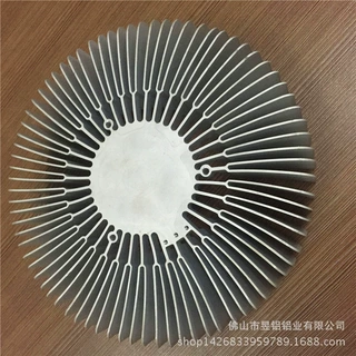 厂价供应6063铝型材,铝合金型材 太阳花型材,散热器型材,工业异形