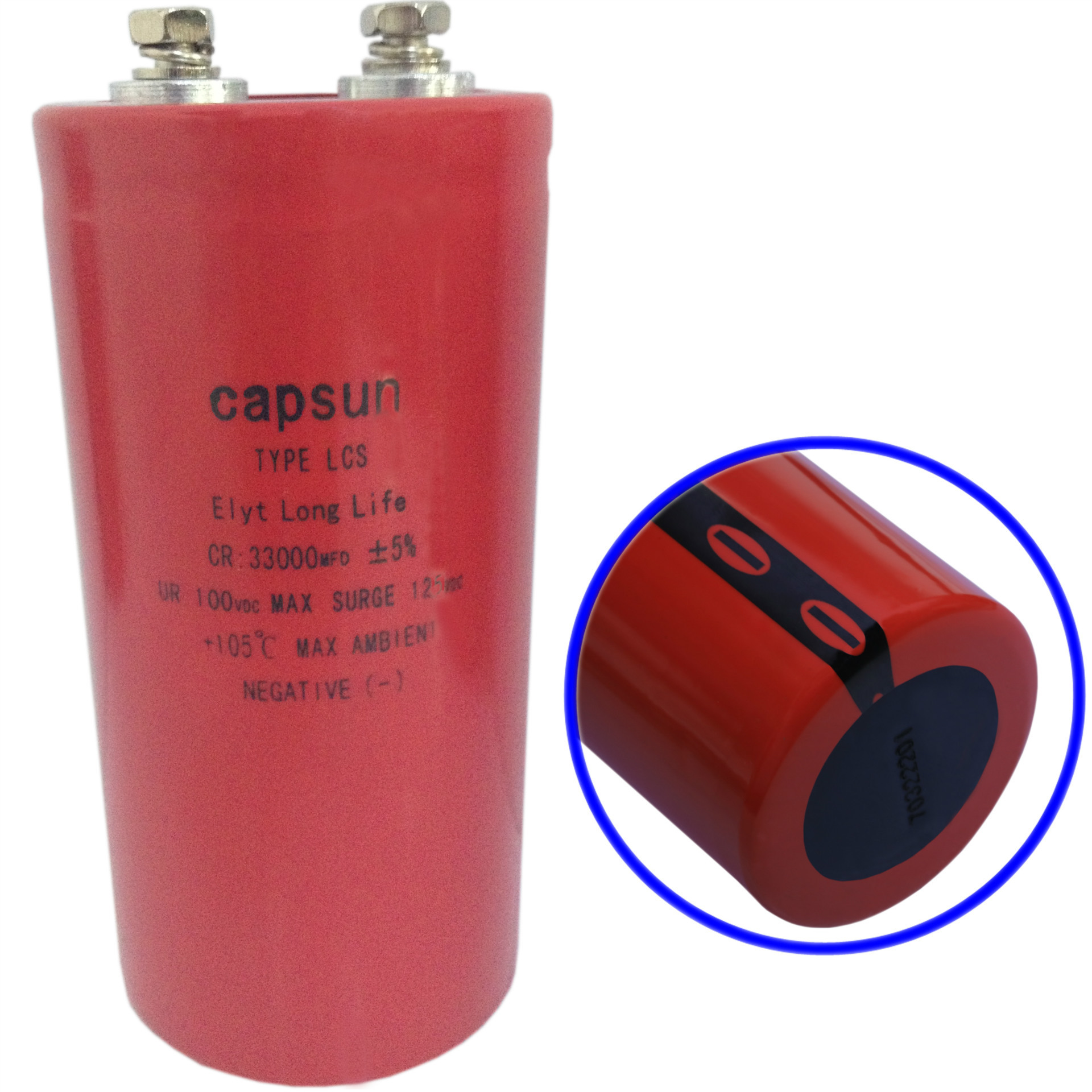 青佺电子 电动车电容23000UF100v 电解电容器 LWS/CD136