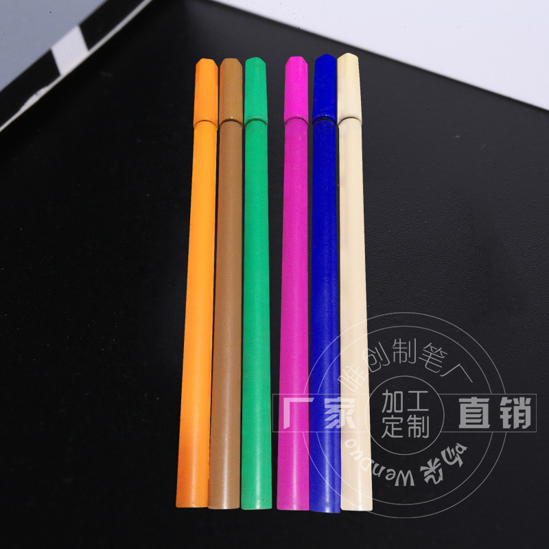 聚丙烯高透塑料管 圆管 彩色管 硬管防裂 12色 36色 水彩笔 包邮