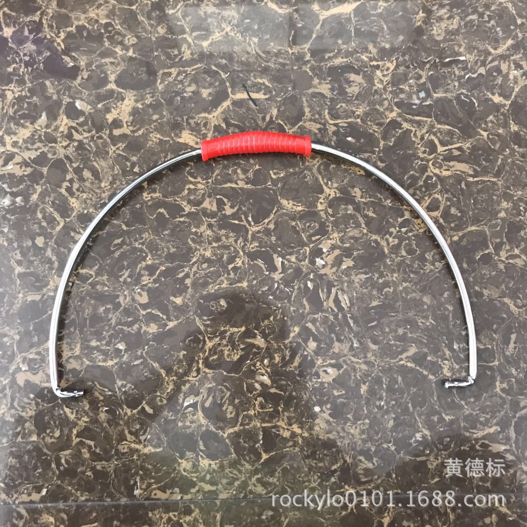 6厘压头不锈钢PVC小圆大红家居桶强力桶水桶桶钩桶耳桶把桶提手