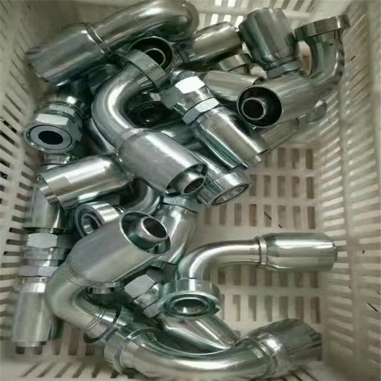 多款供选一体式液压接头 多种扣压式油管接头 304不锈钢胶管接头