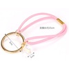 Hair accessory, elegant metal crystal, hair rope, simple and elegant design, Korean style, wholesale