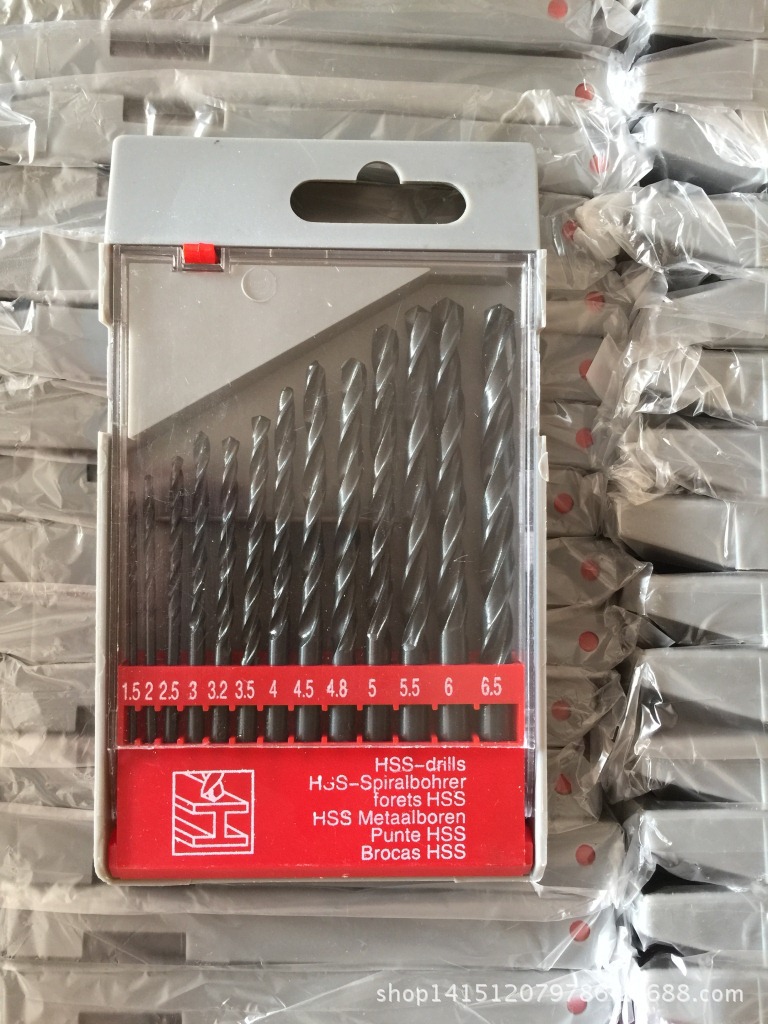 13件套麻花钻/13PCS麻花钻/13支麻花钻/13件套公制麻花钻/钻头