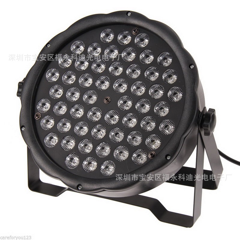LED54颗帕灯 全彩par灯3合1染色声控帕灯 家用演出节日装饰舞台灯-阿里巴巴