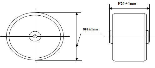 加速器高频脉冲高压电容 10kv10000pf