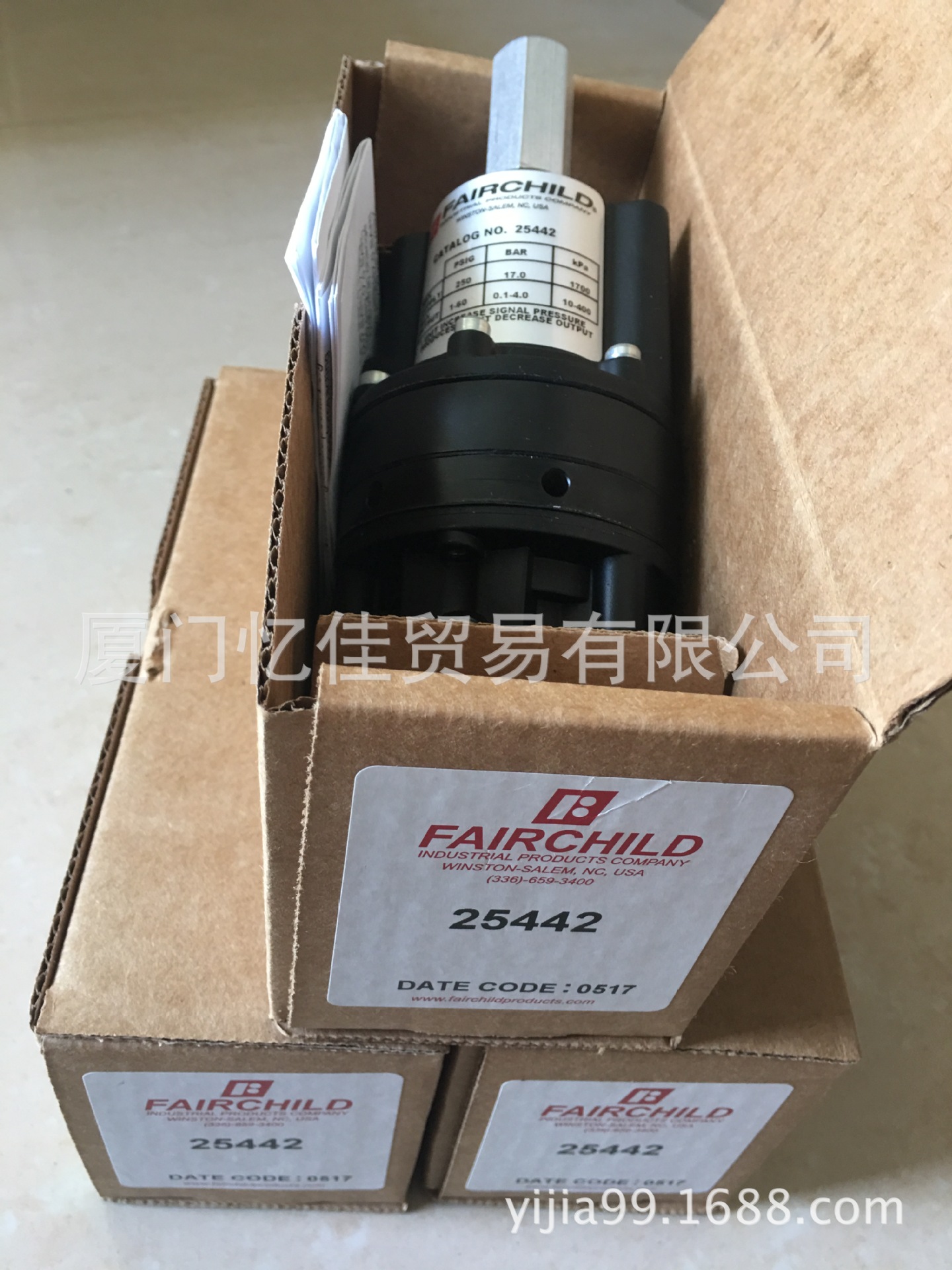 FAIRCHILD- 减压阀