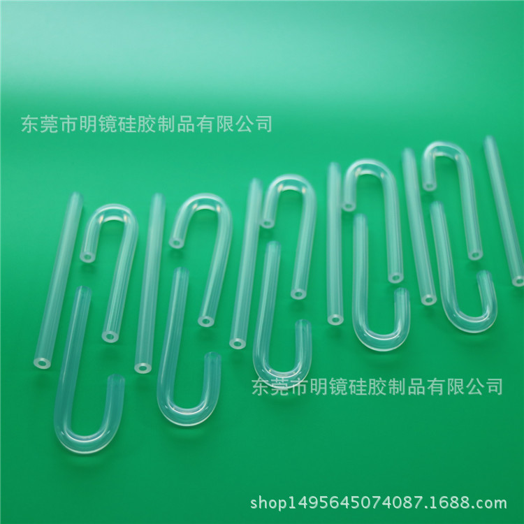 血液透析医用硅胶弯管U型医用硅胶弯管，