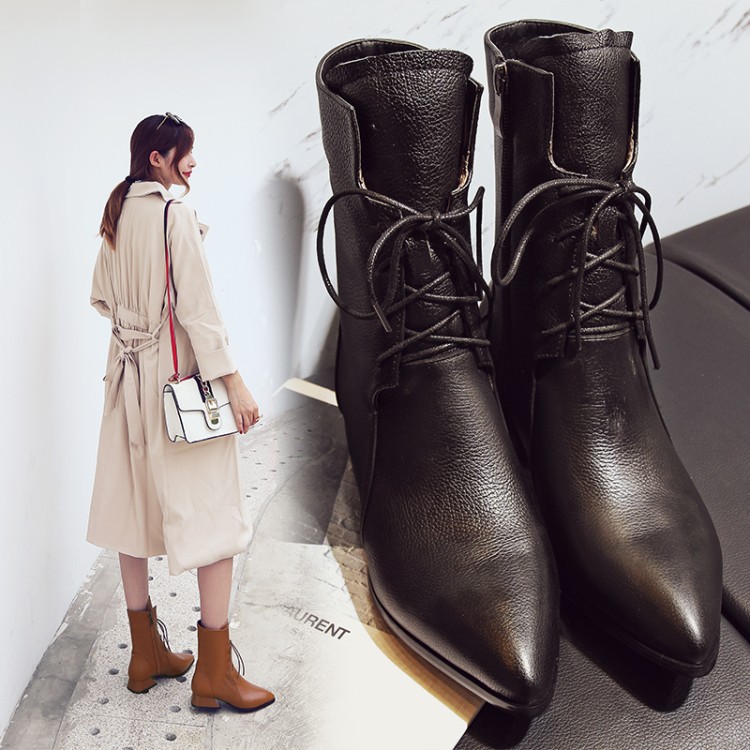 Bottes femme MANCHE ROUGE en En cuir - Ref 3354959 Image 23