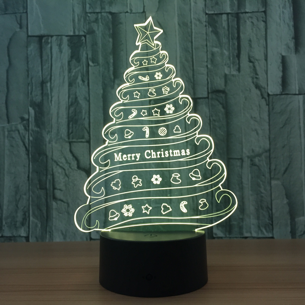 2017外贸星球大战3D创意七彩小夜灯 家居卧室