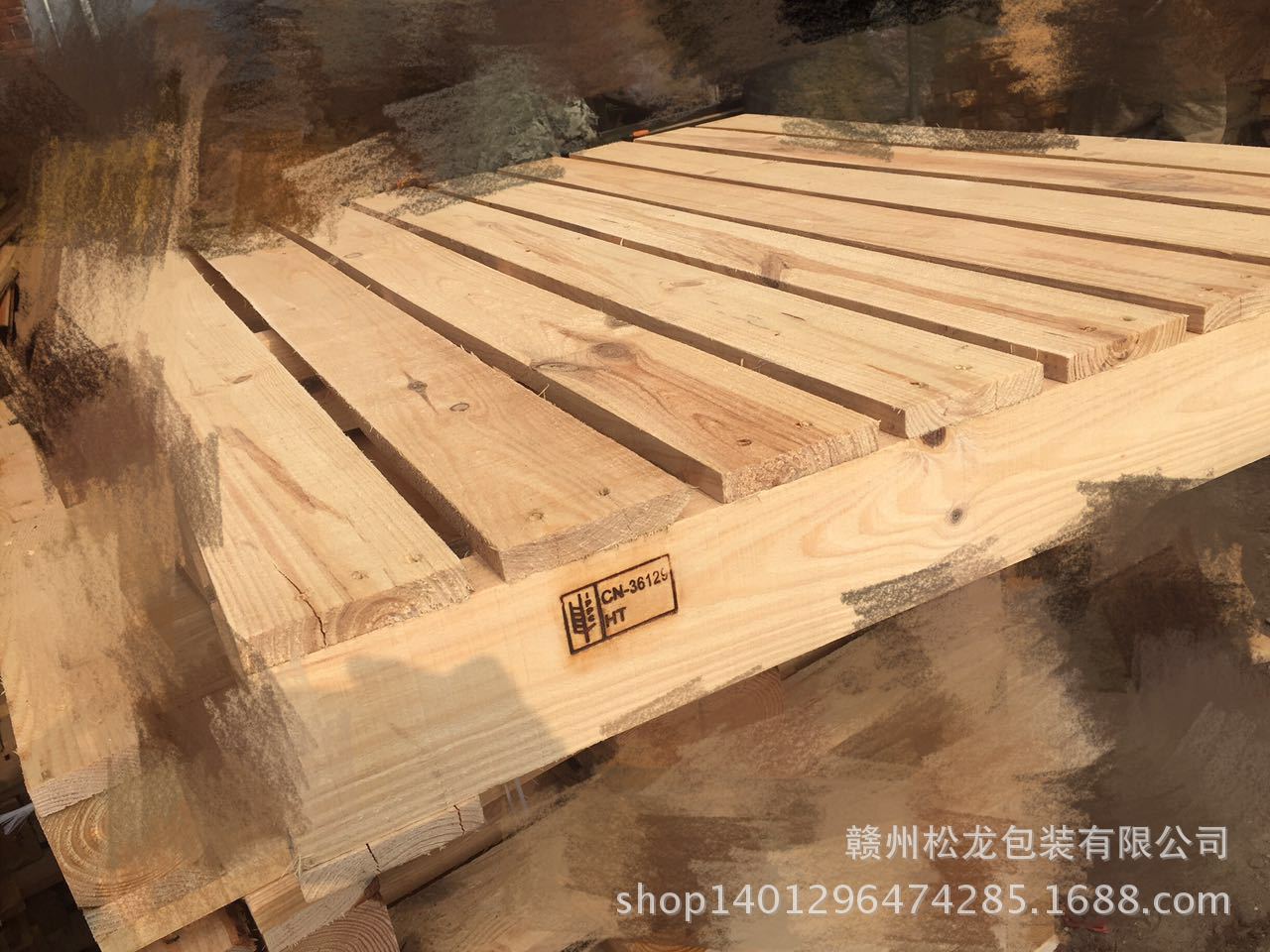 厂家直销 赣州地区 熏蒸托盘 实木托盘可加工定制