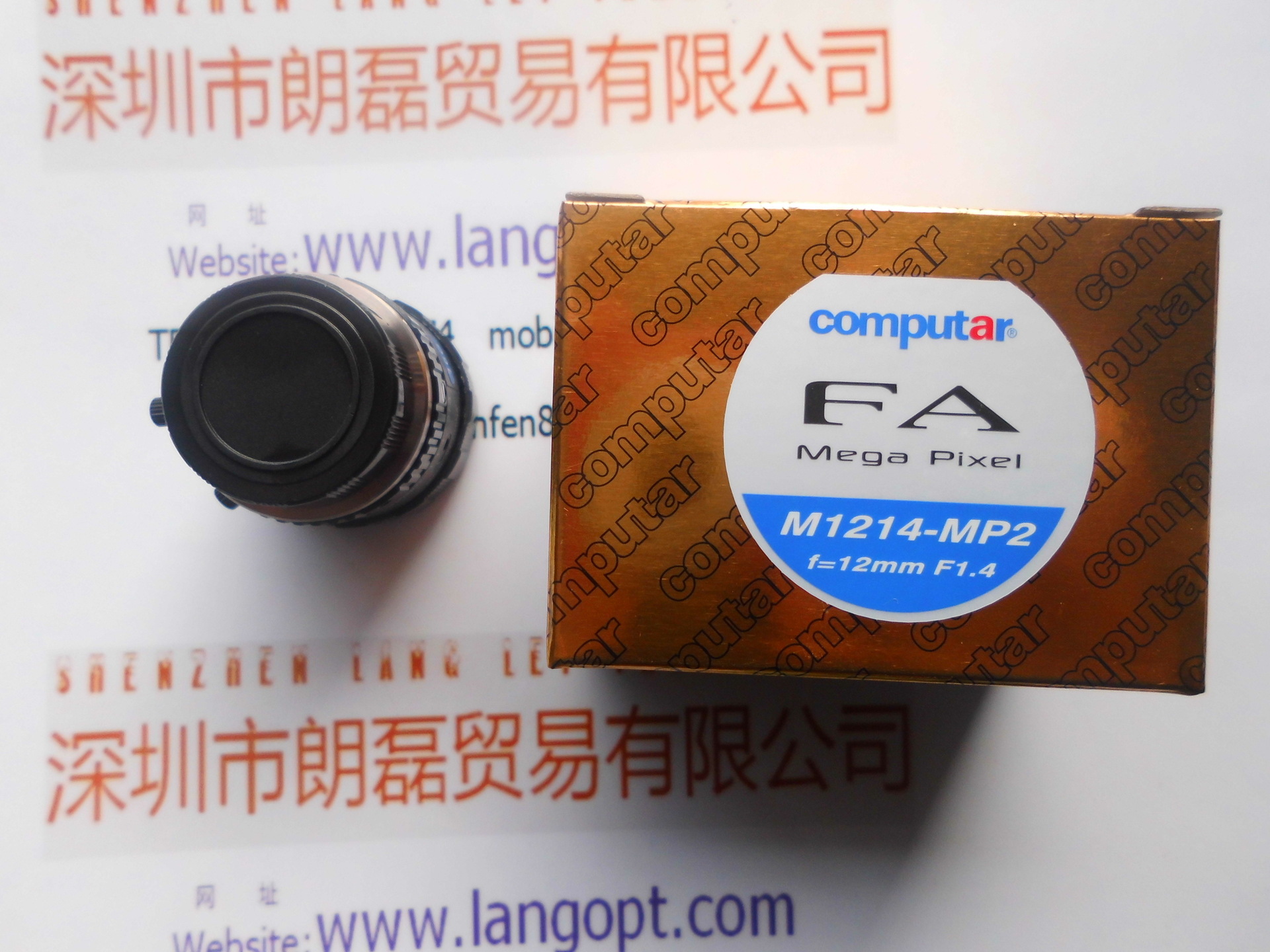 Computar康标达  百万像素镜头 M1212-MP2 高分辨率工业镜头