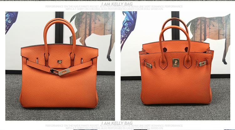 Leather Birkin Bag