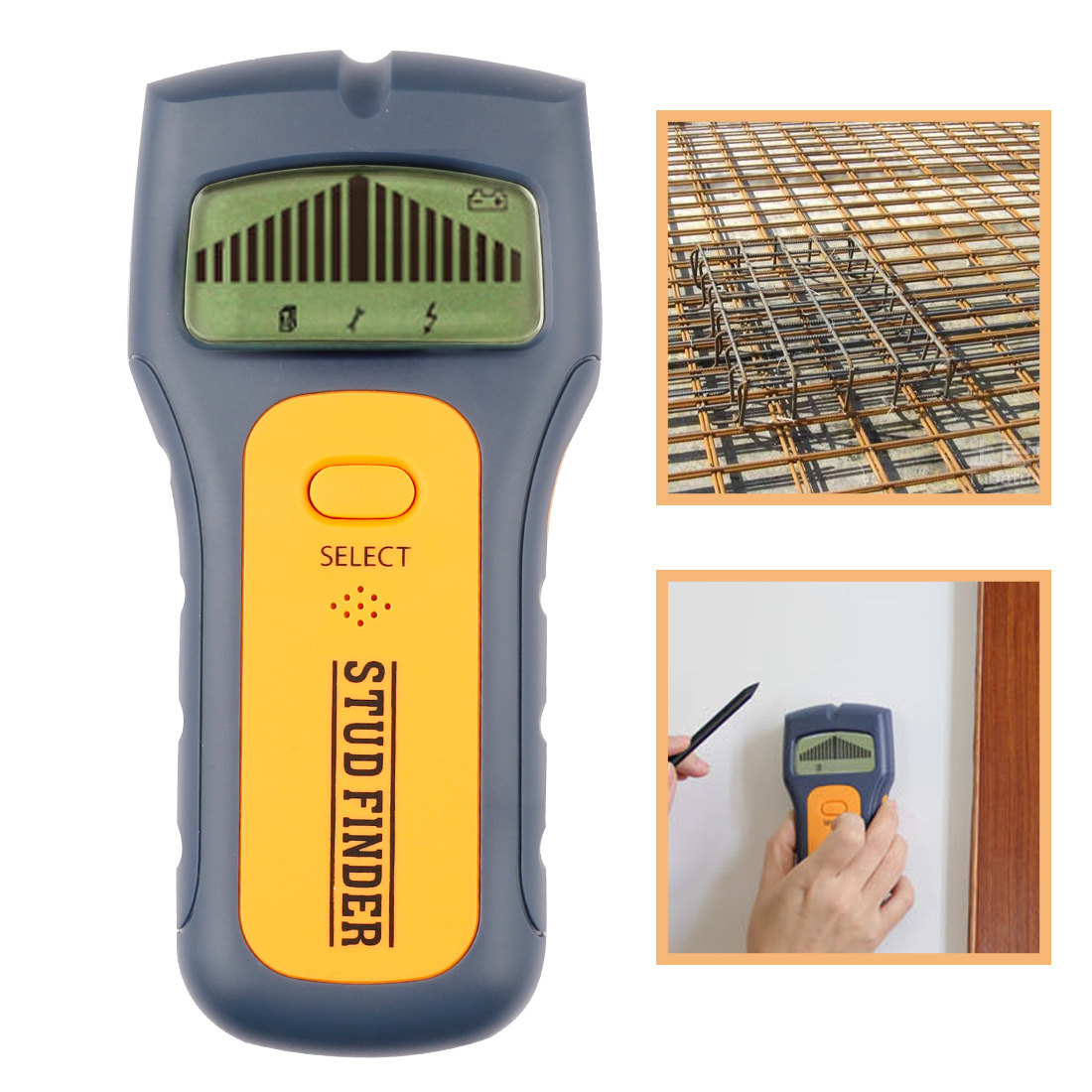 外贸 金属探测器三合一墙体探测仪木柱电压 密度探测仪TS79无电池