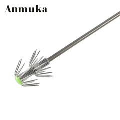 Anmuka Fishing Hook Double Parachute Jig Lure Squid Hook Saltwater Fishing Tackle