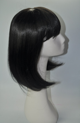 Estilo europeo y americano cos / party peluca popular fiesta cubierta de cabeza de fábrica cabello liso