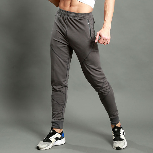 Hunting Star Sports Pants Men's Casual Pants Slim Fit Tie-Up Pants Quick-Drying Fitness Running Pants 1005
