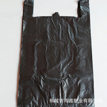 垃圾袋 加厚黑色大号一次性物业环卫垃圾袋 酒店用平口塑料垃圾袋