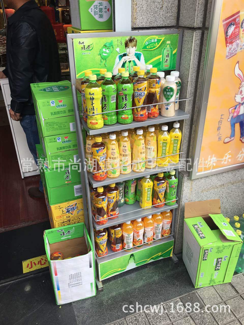 新款展示架可拆卸组装表面处理颜色可选商超货架中量级金属单面华