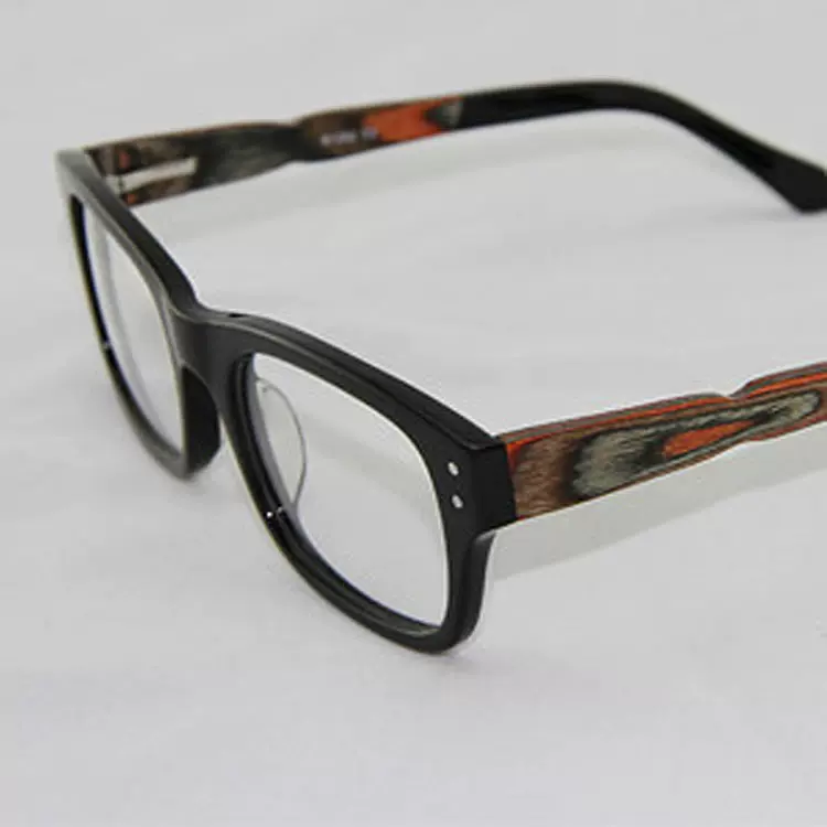 彩木板 彩木眼镜 眼镜框材料 彩色木镜框 彩色木拼色眼镜