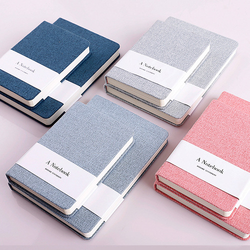 Flowers and Trees Poems and Distant Places Cloth Notebook Blank Line Notebook A5 Diary