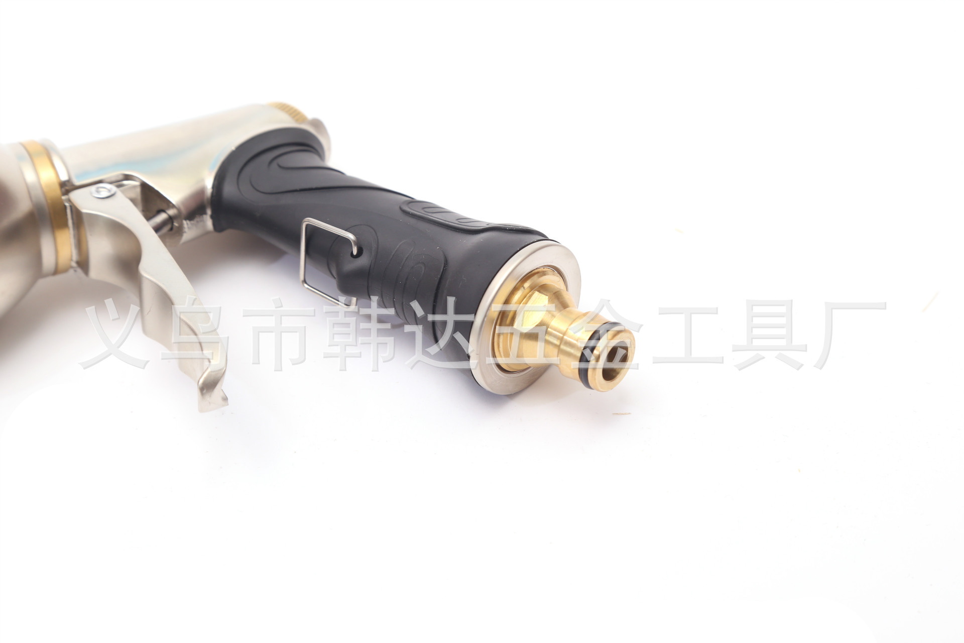 厂家批发多功能枪头高压水枪9功能喷枪 土豪金电镀洗车水枪批E18