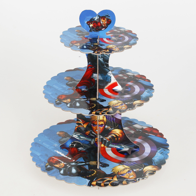 蛋糕架-美国队长