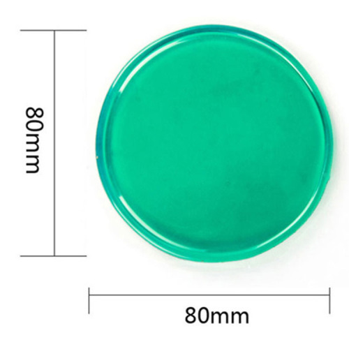 汽车圆形防滑垫硅胶车载垫车内内摆件小香水饰品超强粘防滑贴止滑