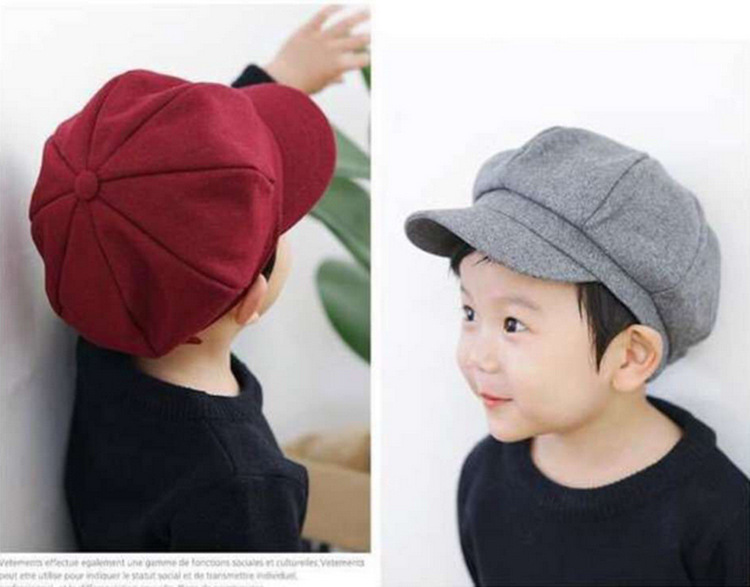 Young And Middle-aged Thermal Cap - Grey