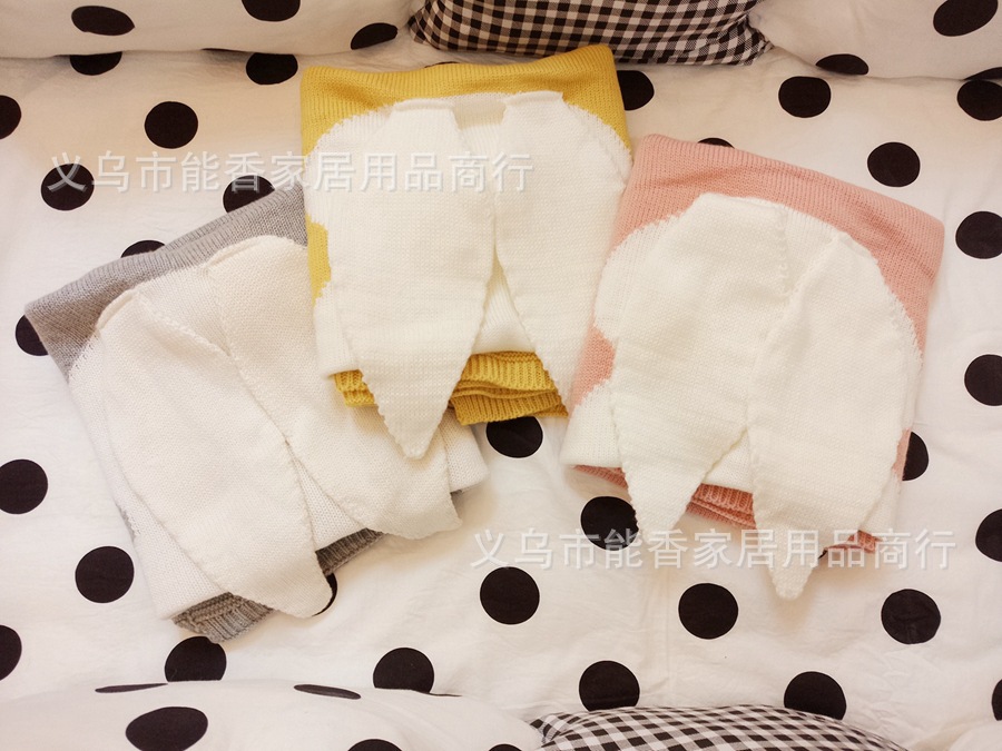 兔子毛线空调毯 (35)