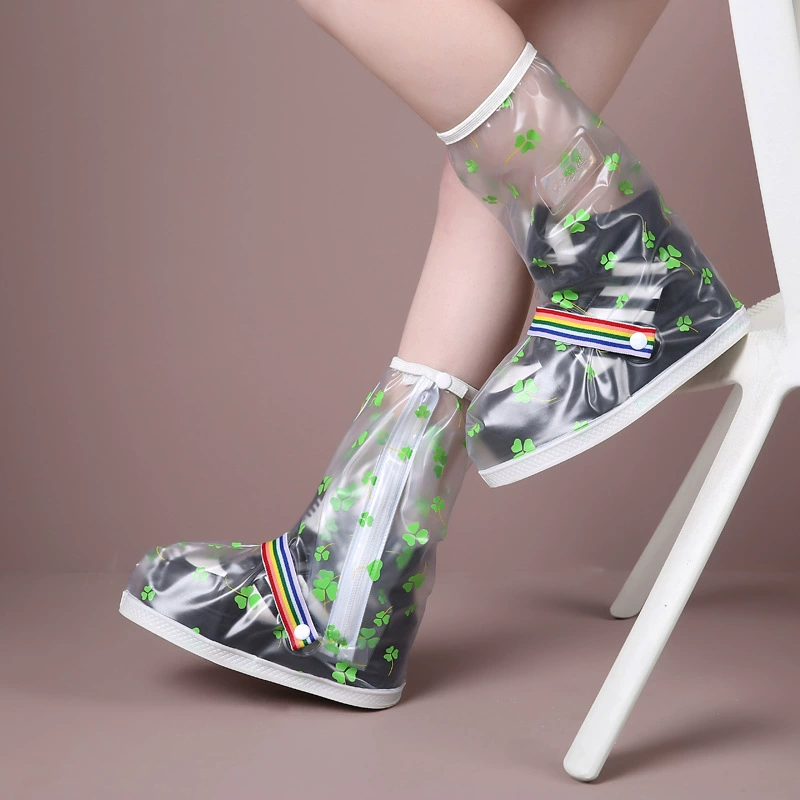 Tape, non-slip boots, shoes, fashionable waterproof shoe covers for men and women, increased thickness
