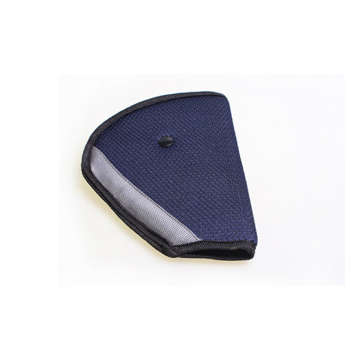 Car child safety belt mesh adjustment triangle retainer car anti-stranglehold protective cover shoulder pads interior supplies