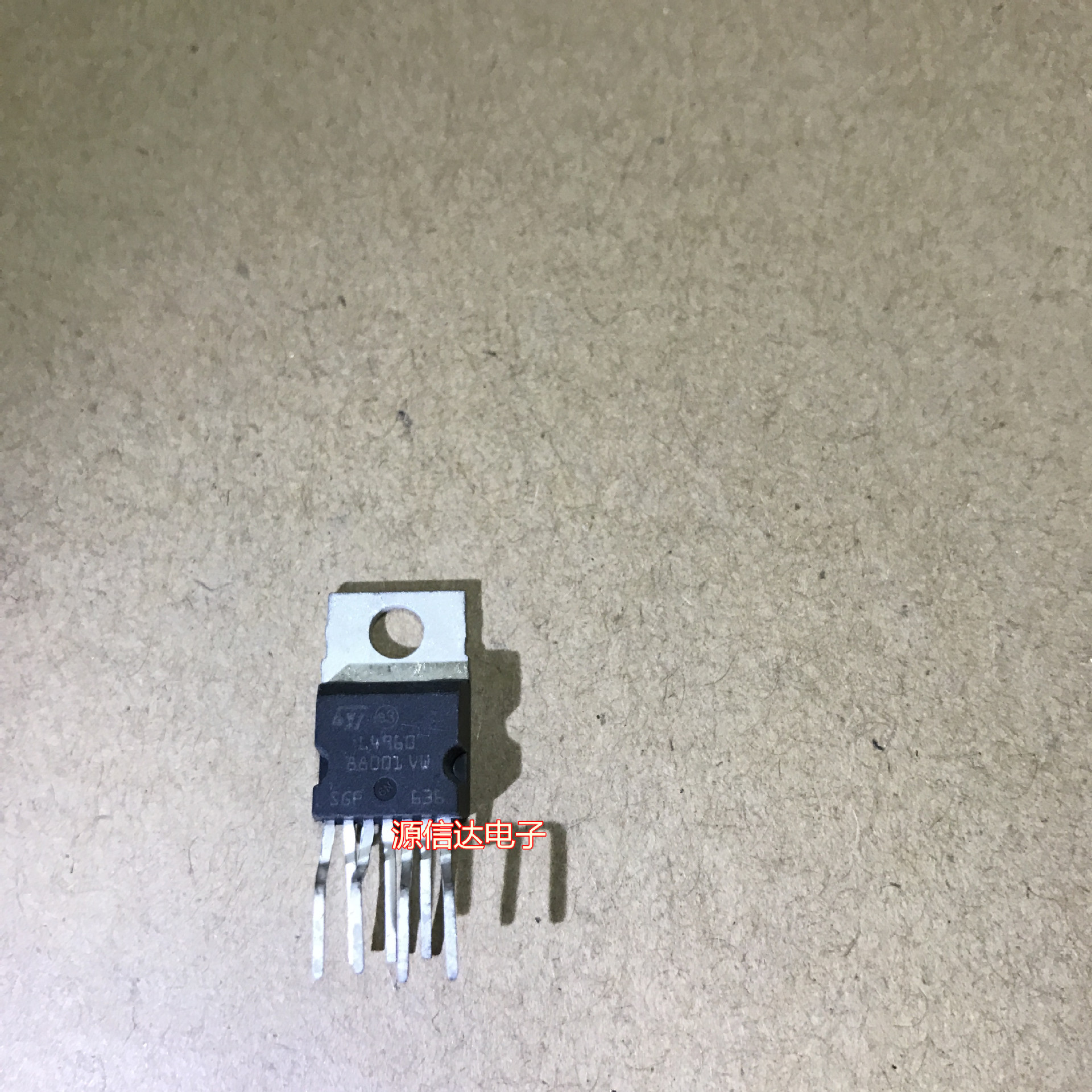 原装进口现货L4960 TO-220可调式开关稳压器 全新正品现货