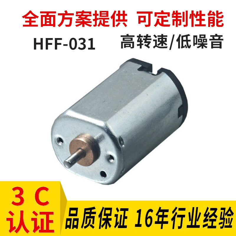 Бесшумный двигатель постоянного тока 031 Двигатель постоянного тока Двигатель 031