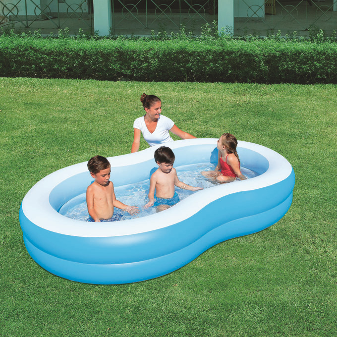 Original Genuine Bestway 8-Shaped Paddling Pool Family Swimming Pool Kidsren's Ocean Ball Pool Sand Pool 54117