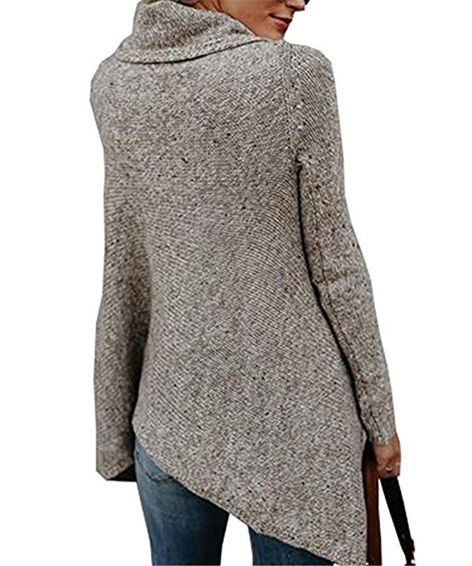 350g Weight Sweater Outerwear Type Long Sleeve Sleeve Length Regular Sleeve Sleeve Type Polyacrylonitrile Fiber, knit Fabric Type Long Top Length Daily Occasion Scarf collar, Pullovers Neckline Loose Fit Type Solid Color Pattern Winter, Autumn Season Women's Gender Hollow Out Design Streetwear Style Wholesale Women's Streetwear Solid Color Long Sleeve Hollow Out Sweaters & Cardigans 4
