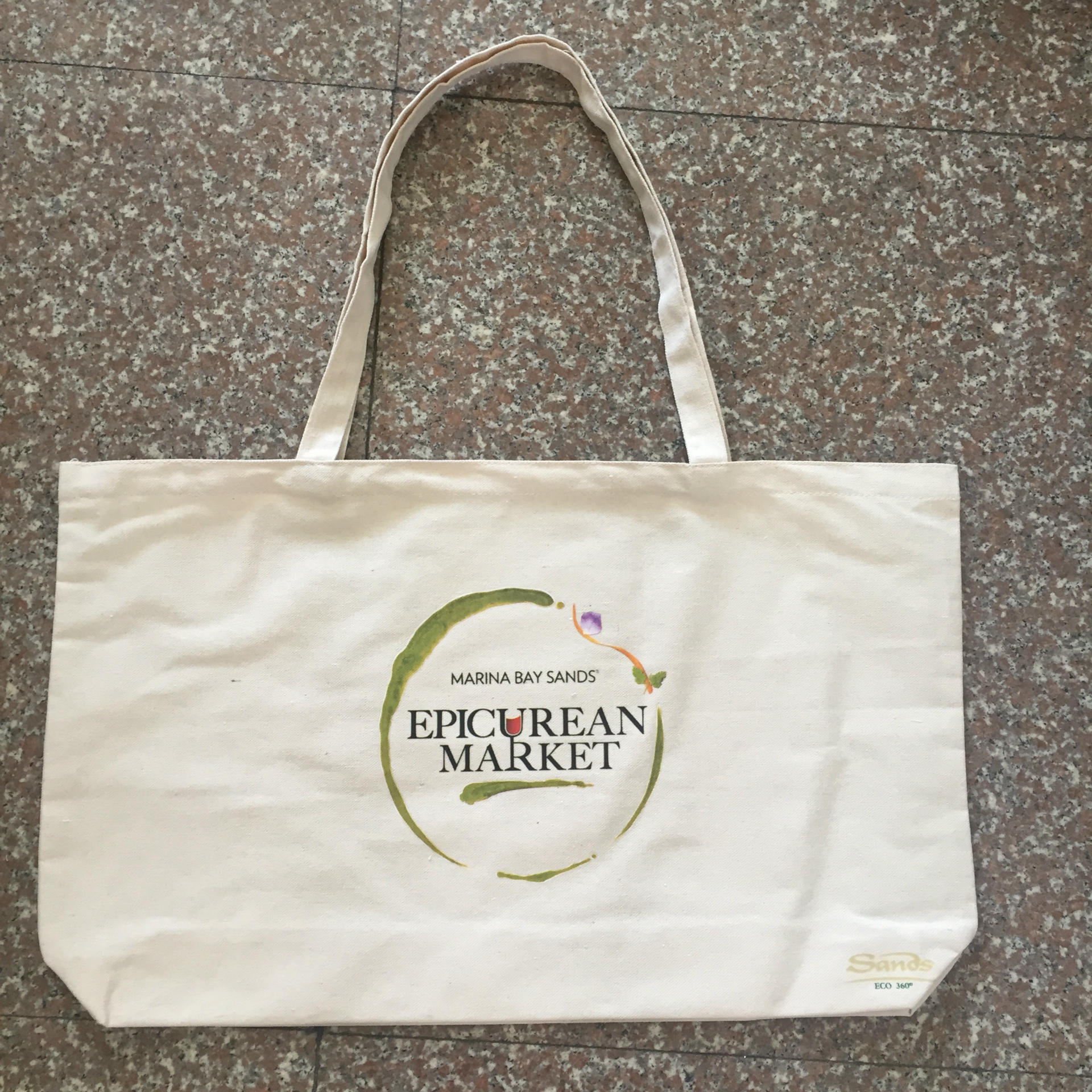 出口新加坡10安涤棉帆布购物袋 周年庆礼品赠送袋环保帆布袋