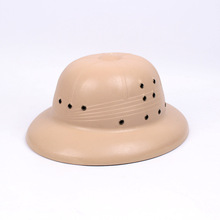將軍帽越南塑料頭盔防曬帽抗戰表演道具戶外太陽帽工作帽廠家生產