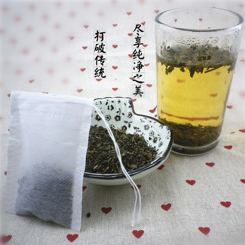 日本进口茶包袋泡茶袋 过滤袋一次性茶叶包 煲汤中药煎药袋 85枚