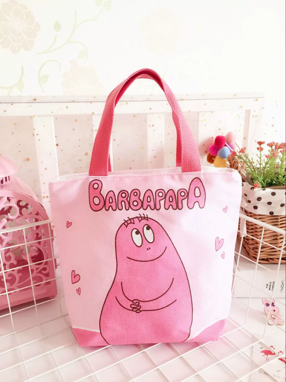 Новый Ding Dang Cat Rice Box Shi Tsai Platform Bunbuka Big Star lunch Bag K cat canvas bento bag