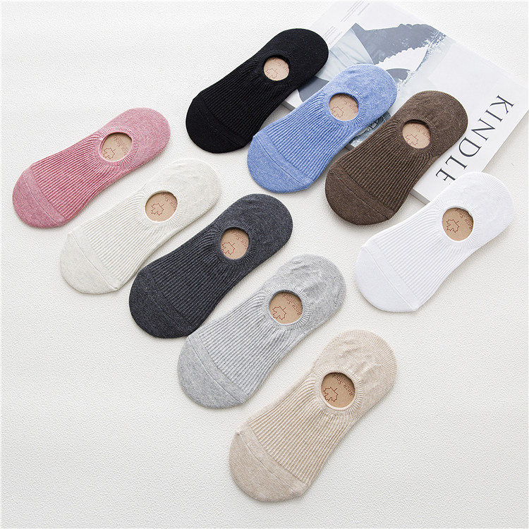 Socks women spring and summer thin invis...