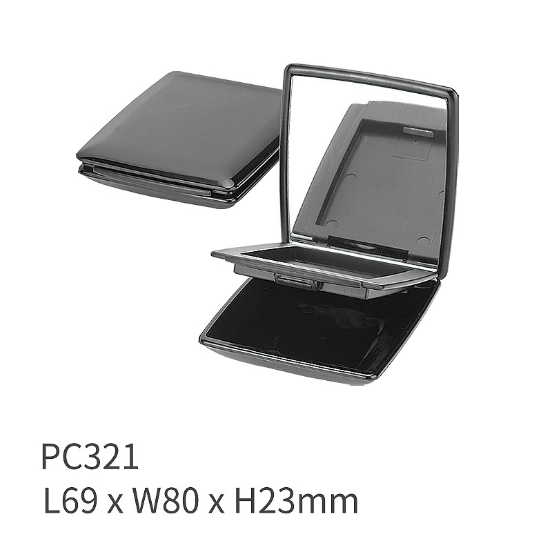精艺  化妆品包材 多规格 粉盒 眼影盒 腮红盒 加工 PC321