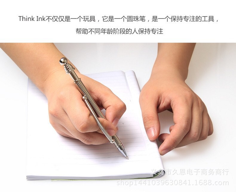 Supply Think Ink Pen Unzip The Toy Fidget Pen Magnetic